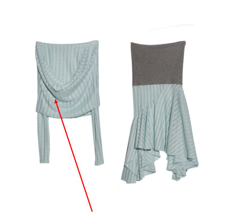 The Perfect Rib Knit Skort for Layering Season